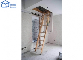 实木折叠楼梯