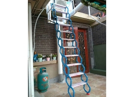 侧装壁挂式伸缩梯